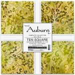 Auburn Artisan Batik 10 Inch Layer Cake Squares Robert Kaufman